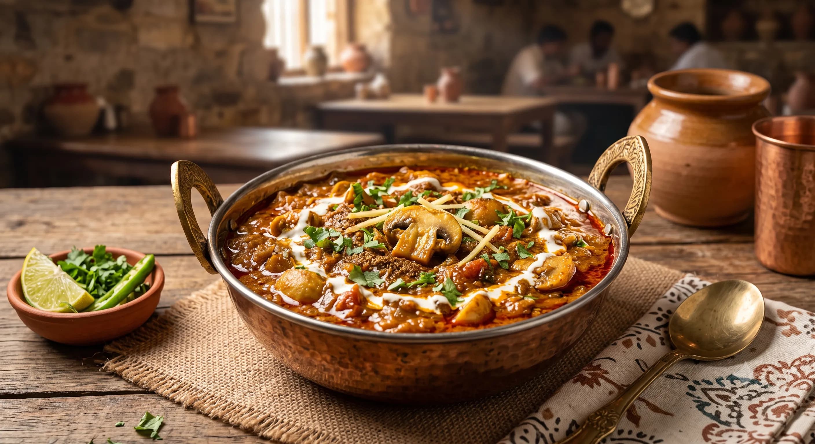 Mushroom Masala