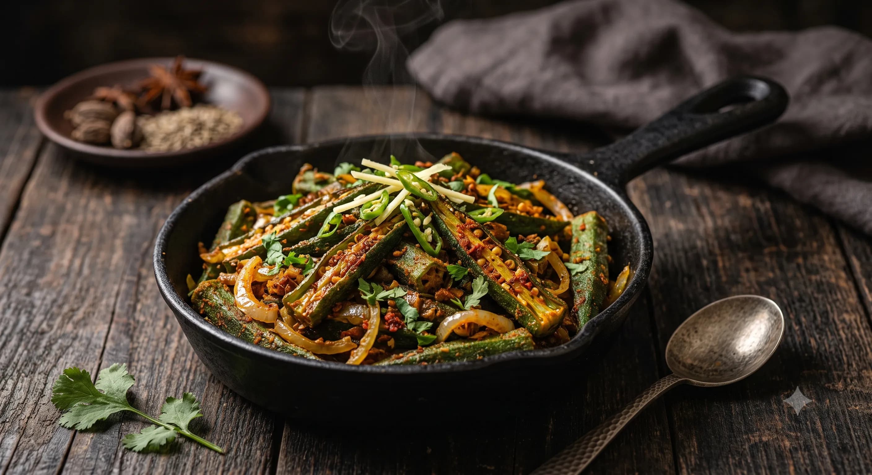Spicy Bhindi