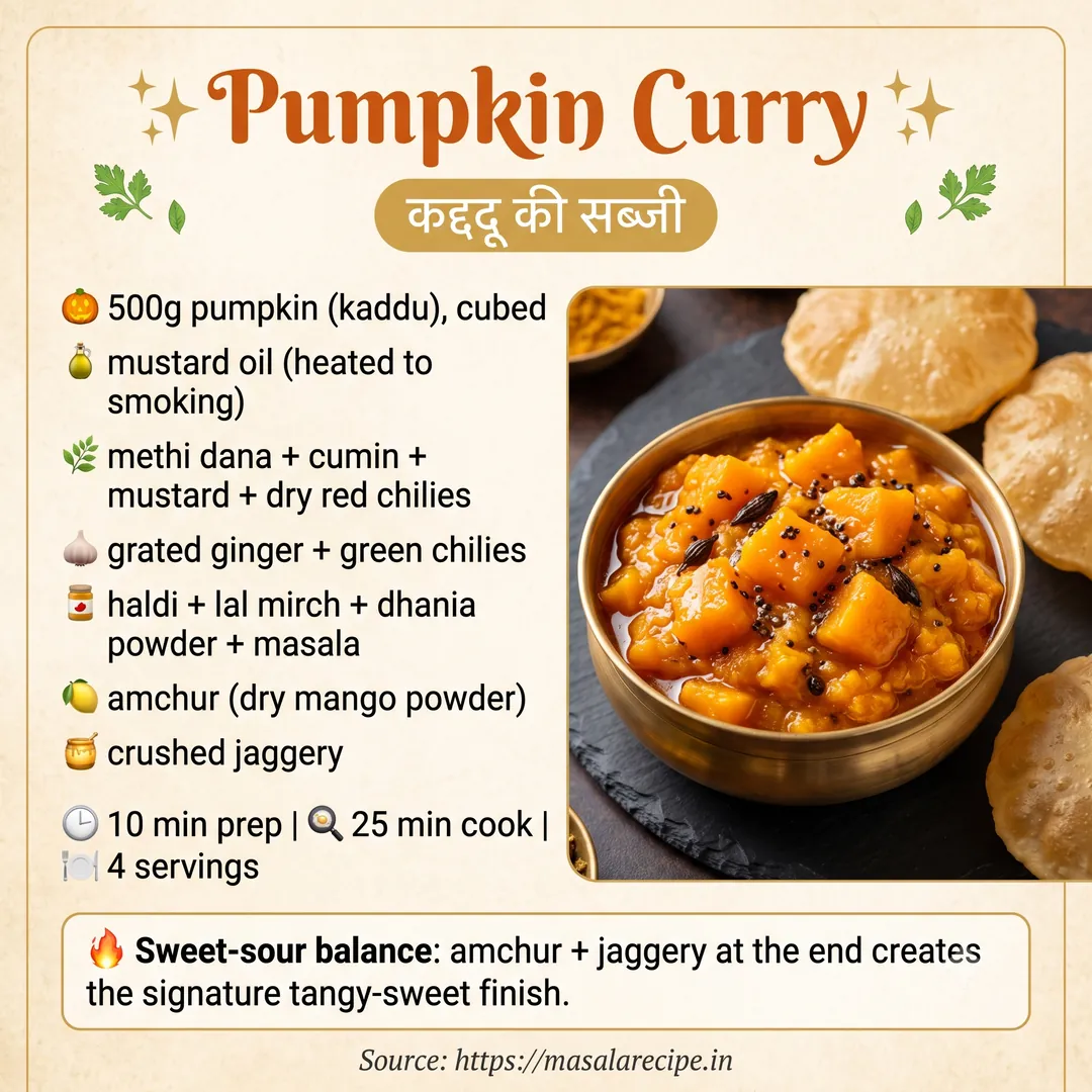 Pumpkin Curry Infographic
