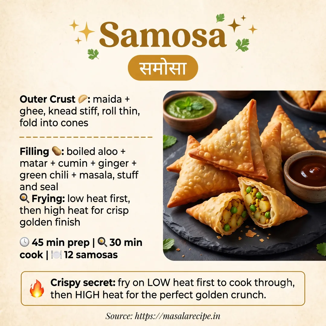 Samosa Infographic