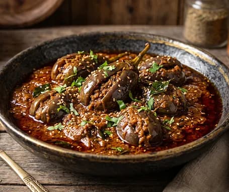 Brinjal Masala - Brown Paste